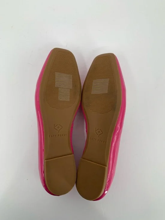 Katy Perry Evie Daisy flat shoes pink cute patent flower slip-on women new 6 - Picture 6 of 6